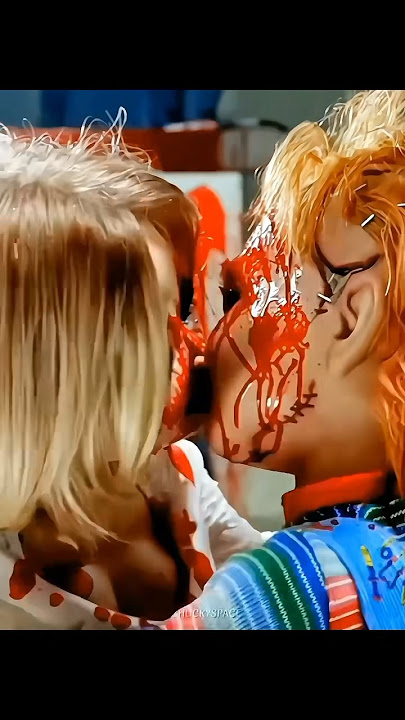 Tiffany and Chucky kiss edit
