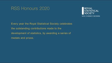 RSS Honours 2020 presentation video