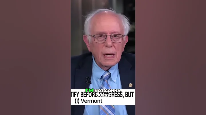 Bernie Sanders Demands Trump: Release the Epstein Files NOW! #shorts