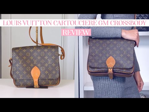 Louis Vuitton, Bags, Louis Vuitton Monogram Cartouchiere Gm Shoulder Bag  Old Model Lv J315