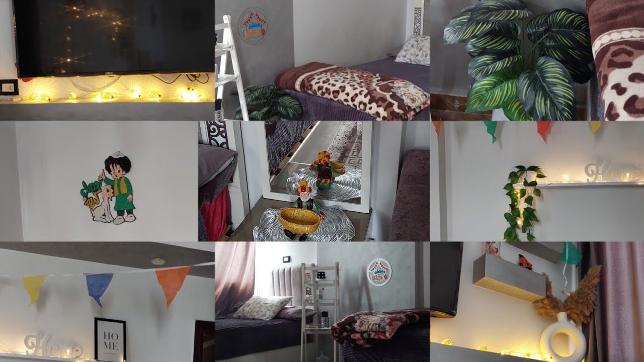 روتين يوم في حياة أم ✨️❤️تنظيف غرفة الاطفال وتعليق الزينة 🎉🎊روتين اروبة ولهلوبة 🧼🪣