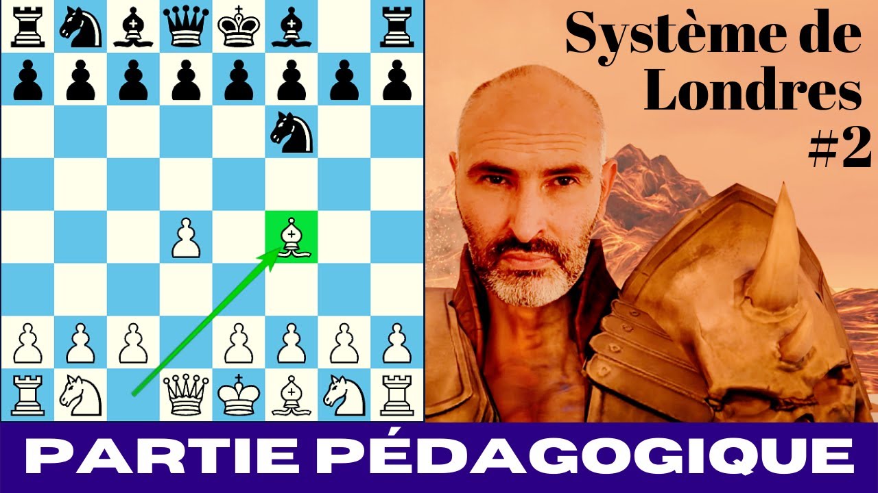 Système de Londres (2) : Partie d'échecs pédagogique