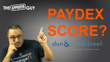 WHAT IS A PAYDEX SCORE?