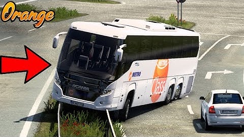 Scania Bus Driving Moterway-Road #2 | Euro Truck Simulator 2 | Bus Game