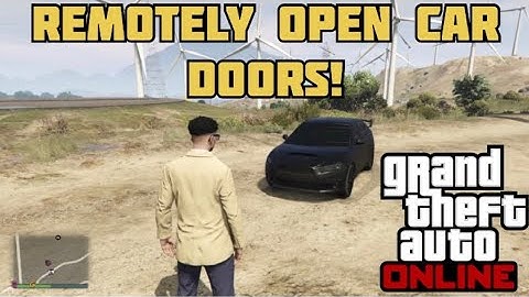 How to LOCK CAR Doors GTA Online & Stop Players Stealing Car | Gta 5 Online: REMOTELY VECHILE DOORS!