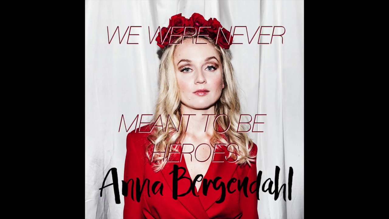 Ashes To Ashes Lyrics Anna Bergendahl