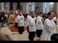 St Peter's Basilica Mass with Cardinal Burke