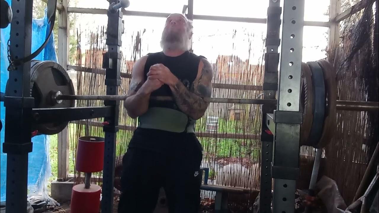 Zercher shrugs 35x150kg YouTube