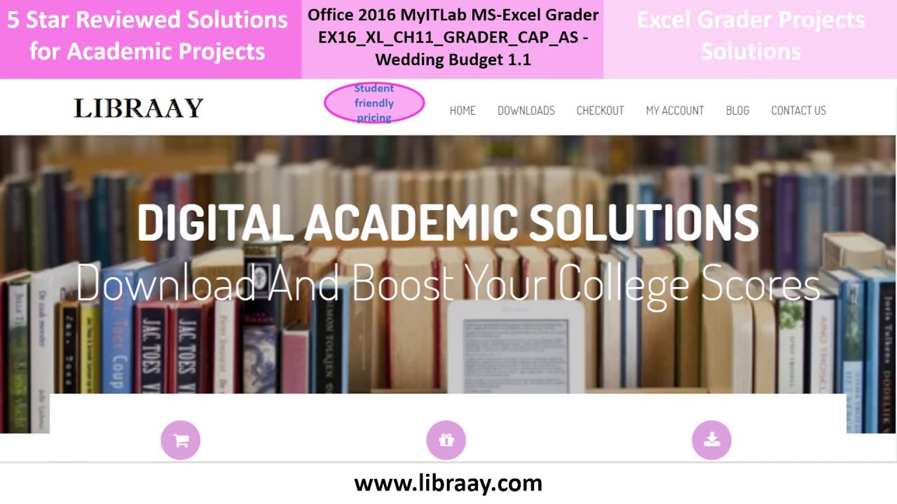 Office 2016 MyITLab MS-Excel Grader EX16_XL_CH11_GRADER_CAP_AS - Wedding Budget 1.1