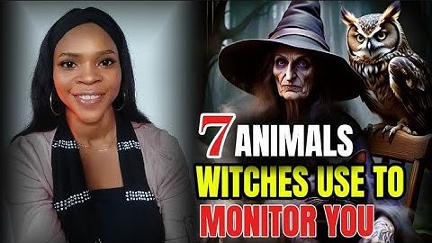 7 ANIMALS WITCHES USE TO MONITOR YOU (N0 7 Will SHOCK You)