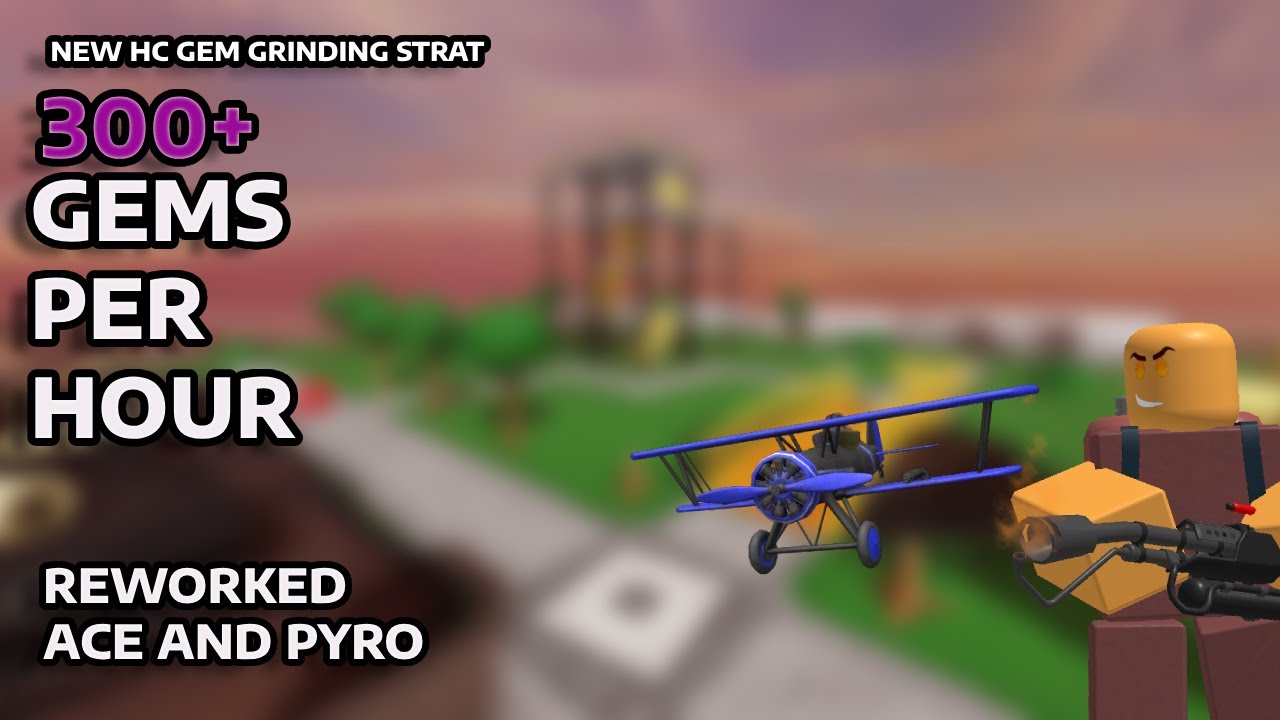 SOLO HC GEM GRIND STRAT WITH REWORKED ACE AND PYRO!(300+ GEMS PER HOUR ...