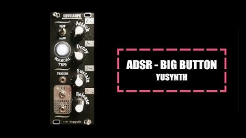 Yusynth - Kalymnos : Envelope generator | ADSR - DIY Eurorack | 10HP Modular Synth