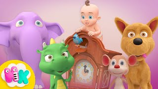 картинка: Бързо Часът Ми Кажи 🕑 Детски Песни - HeyKids