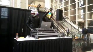 Daft Punk Cosplayers at C2E2 2016