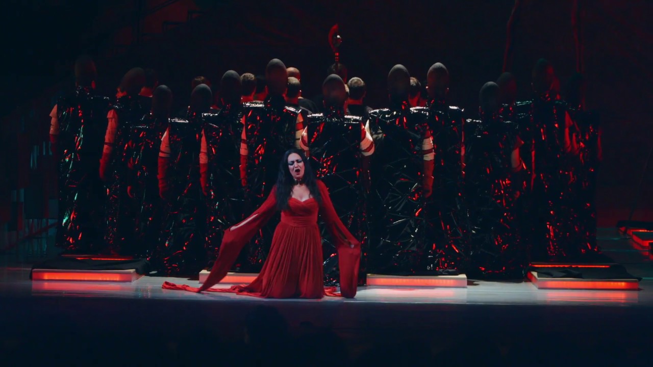 AIDA Verdi, Fashion opera - director Vyacheslav Starodubtsev, conductor Dmitri Jurowski