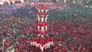 Castellers de Barcelona: 4d9f - Concurs de Castells de Tarragona - 5/10/2014.