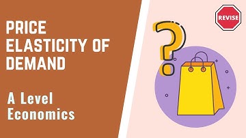 A Level Economics - Price Elasticity Of Demand
