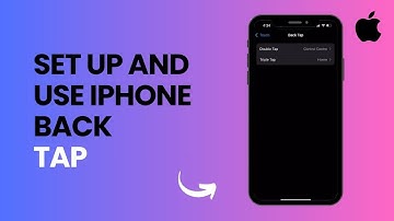 How to Enable and Use Back Tap on iPhone
