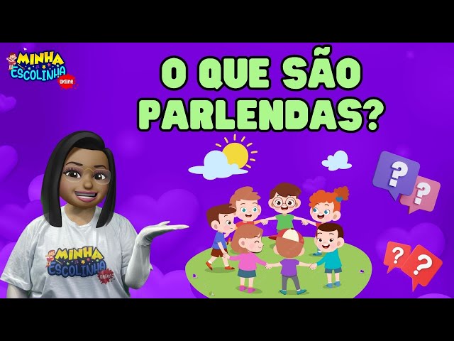 O que São Parlendas G3 - Educação Infantil - Videos Educativos - Atividades para Crianças