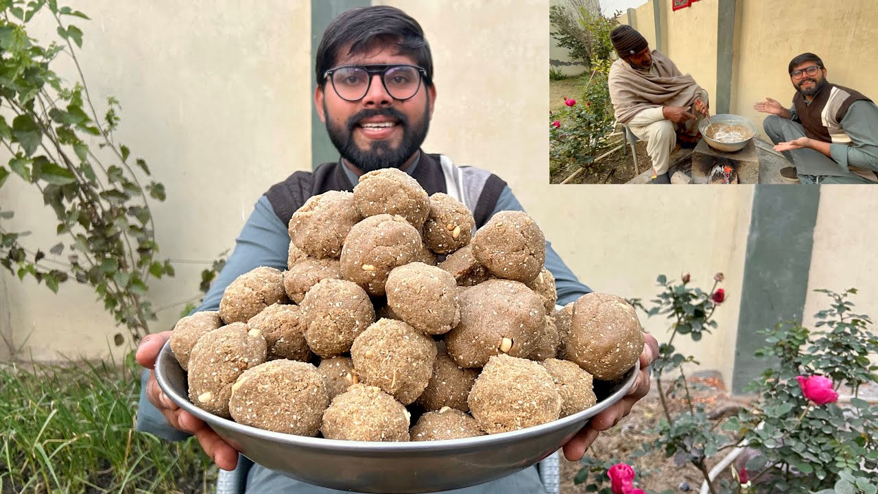 Chawal Aur Gur Ki Pinniyan | Village Style Pinniyan Banayi | Easy Recipe 