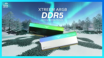 T-FORCE XTREEM ARGB DDR5 Desktop Memory New Color Release | TEAMGROUP