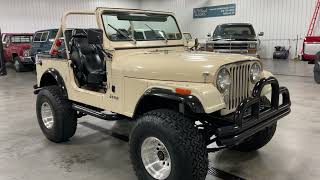 SOLD!!!!   RUST FREE, ALL STEEL 1984 JEEP CJ7!  ORIGINALLY FROM CALIFORNIA!