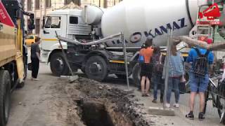 Укладка плитки на Б.Златоустинском переулке в Москве