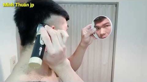 Cuộc Sống Nhật Bản || Hướng Dẫn Tự Cắt Tóc || Minh Thuấn jp