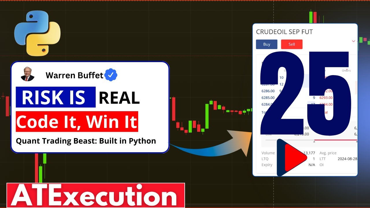 Quant Trading using Python | Advance Algorithm to Automate Future ...