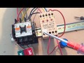 Phase failure and under & over voltage master control motor circuits protection relay