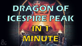 D&D Books in 1 Minute Dragon of Icespire Peak