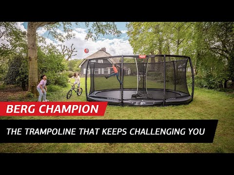 Blive kold Smitsom sygdom plasticitet BERG Champion | The trampoline that keeps on challenging you |  specifications - YouTube