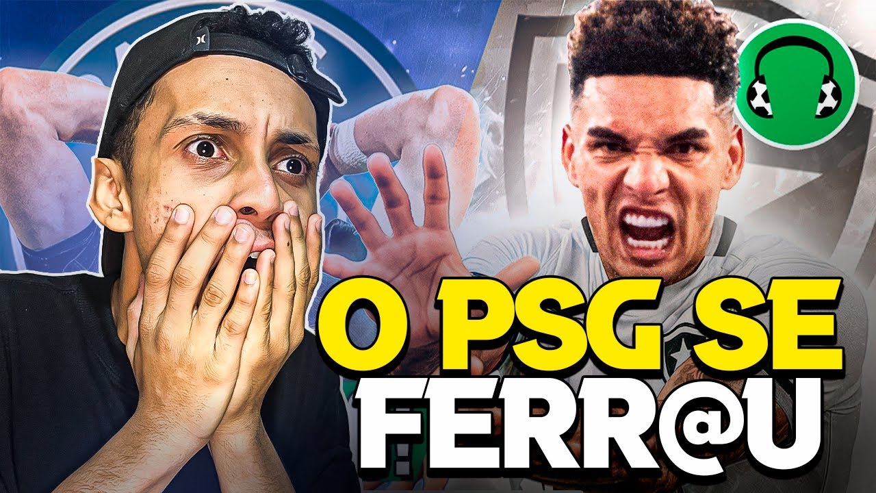 ♫ BOTAFOGO CHOCA O MUNDO E VENCE O PSG!!! 🤯 | REACT FUT PARODIAS!!