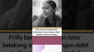 PRILLY PAMER KEINDAHAN AIR TERJUN