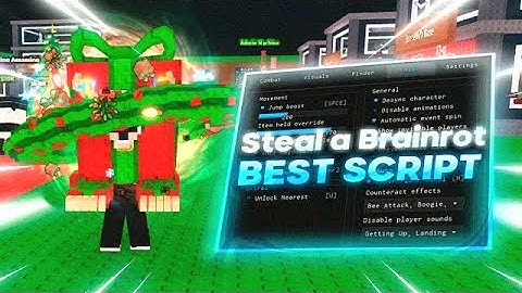 Steal a Brainrot Script Hack No Key GUI with Desync, Invisible, Noclip, Instant Steal & NO KICK!