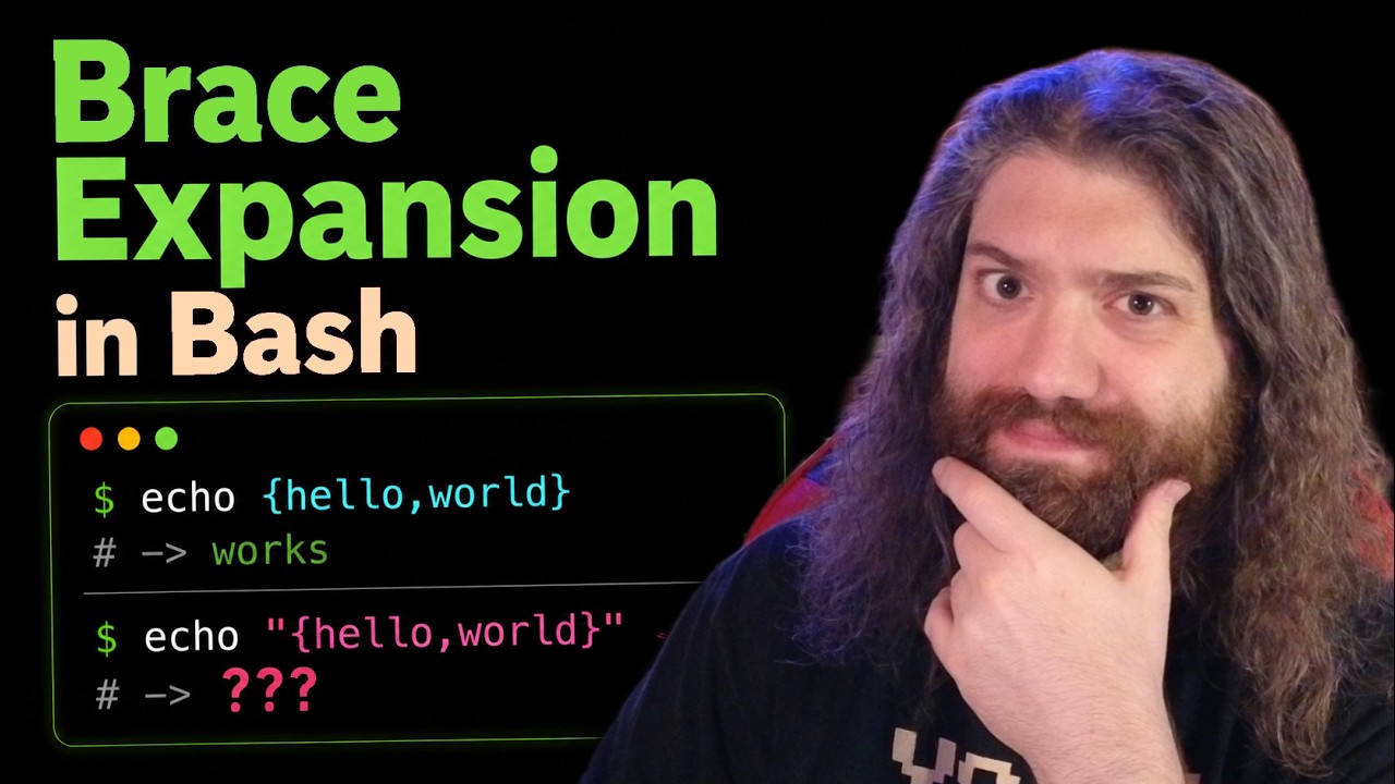 Brace Expansion Bash Scripting Course (pt42) - YouTube