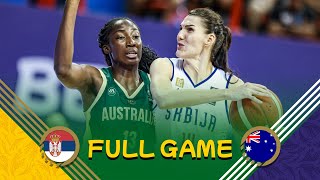 Serbia v Australia | Full Basketball Game | FIBA Women's Olympic Qualifying Tournament Brazil 2024 screenshot 3