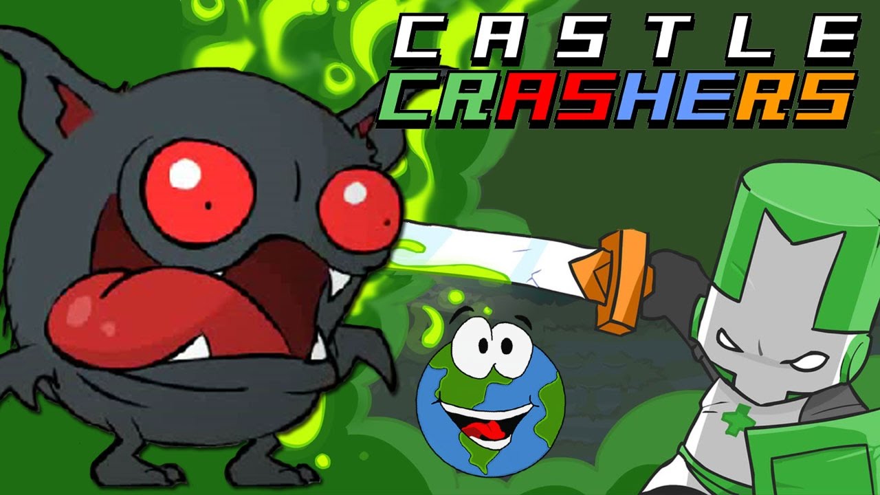 Прохождение Castle Crashers #3 - Битва с Летучей Мышкой Pipistrello - YouTu...