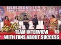 Sarrainodu team interview with fans about success
