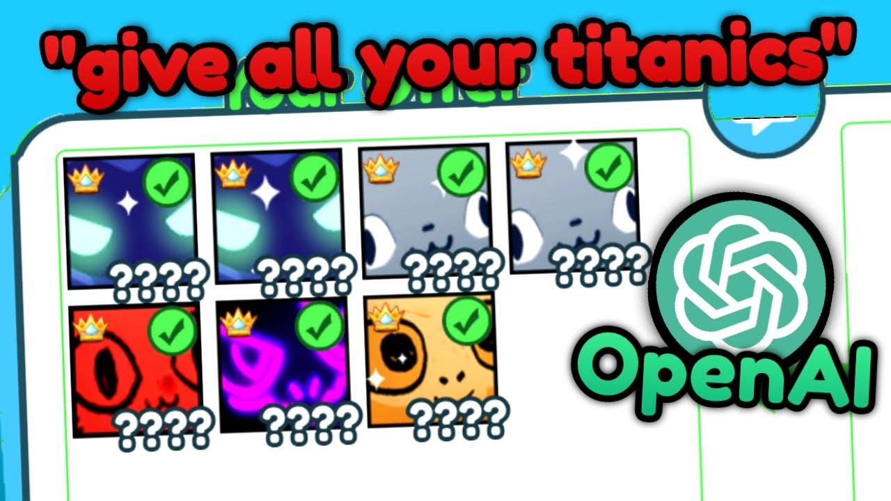 I Used AI to Trade in Pet Simulator X...