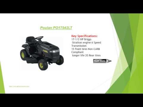 Best 7 Riding Lawn Mower Reviews In 2014