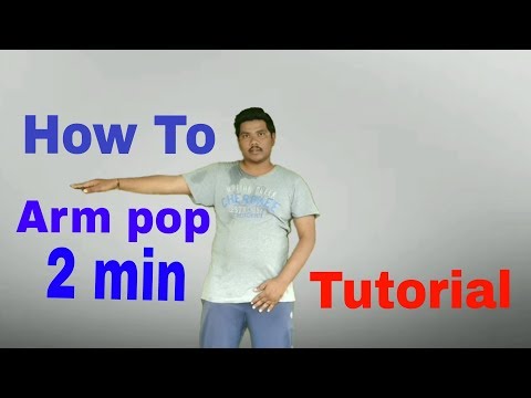 How to do Arm Popping (in 2 minutes Tutorial) | jeevan