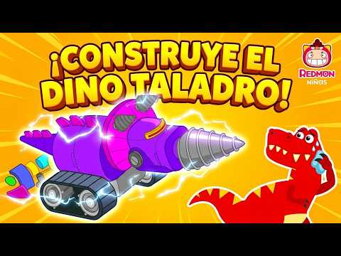 We Built a Giant DINO DRILL! 🦖🛠️ Saving T-Rex from Extreme Heat | Redmond Kids