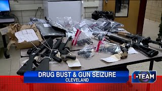 Drug bust and gun seizure