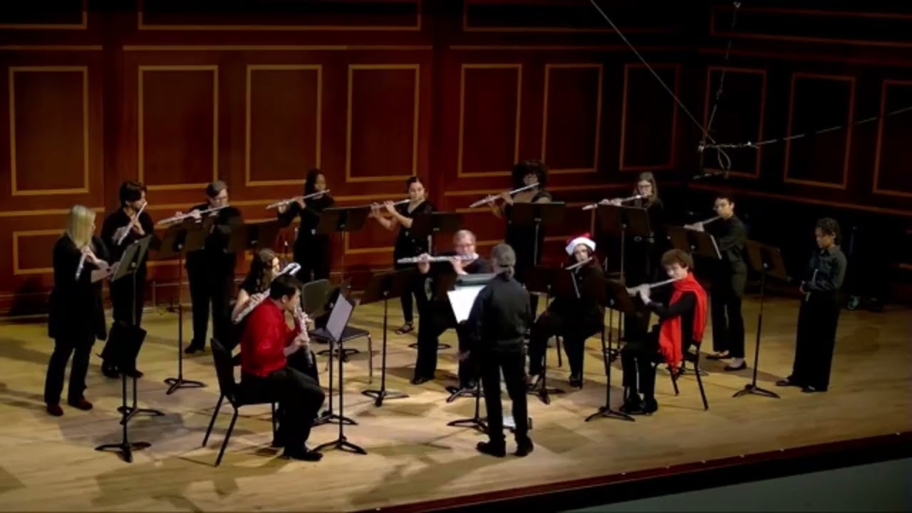 Celebration Overture by Gay Kahkomen - Mercer University Flute Choir
