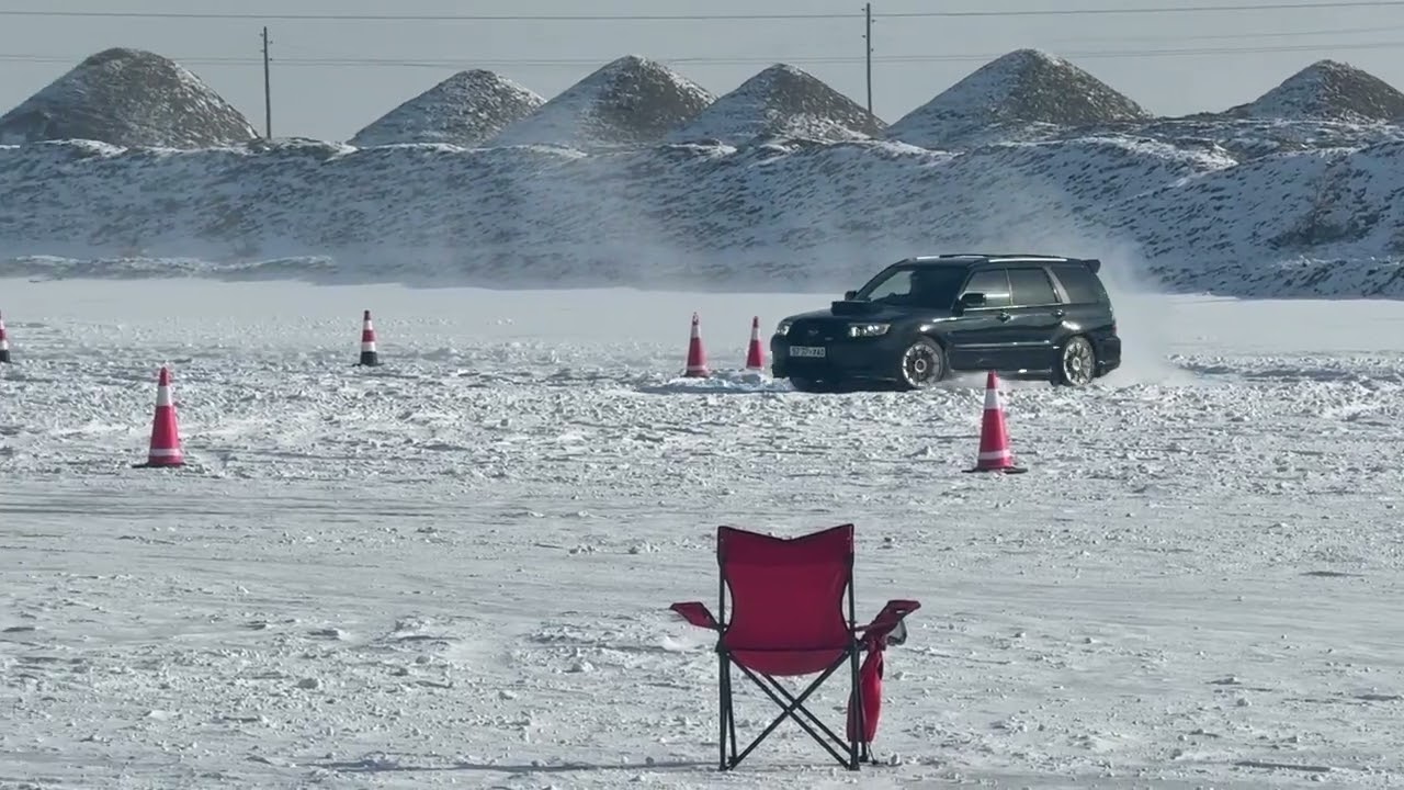 Subaru forester winter time attack