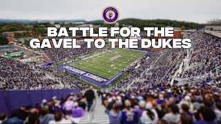 JMU Wins Battle For The Gavel I Win over Marshall moves Dukes to 5-0