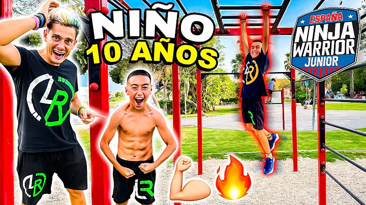 ENTRENO al NIO DE 10 AOS para el NINJA WARRIOR de ...