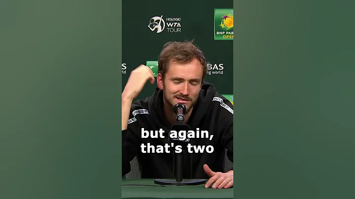 Medvedev debates Rafa on clay vs Novak on hard 😧🚨#medvedev #nadal #djokovic #indianwells #tennis