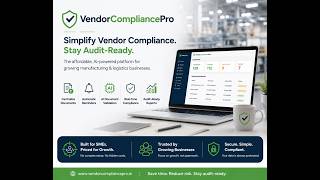 AI Vendor Compliance Software | VendorCompliancePro | Simplify Vendor Document Management